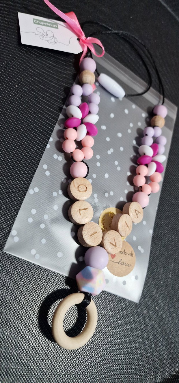 Colier pentru alaptare - dentitie si babywearing handmade