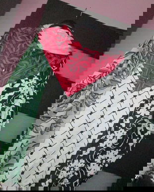 bluza colorata cu gluga M