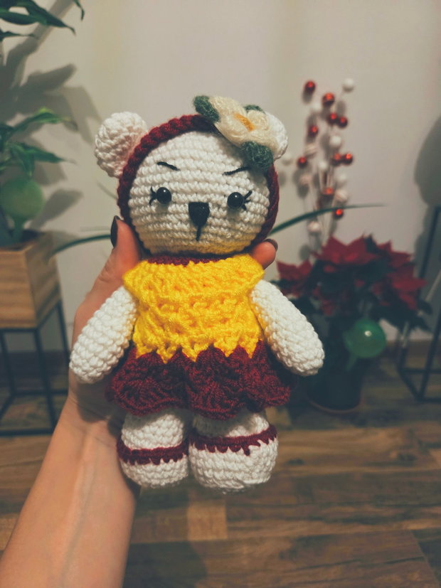 Ursulet Crosetat Amigurumi