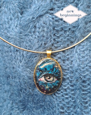 Colier "Eye of change"