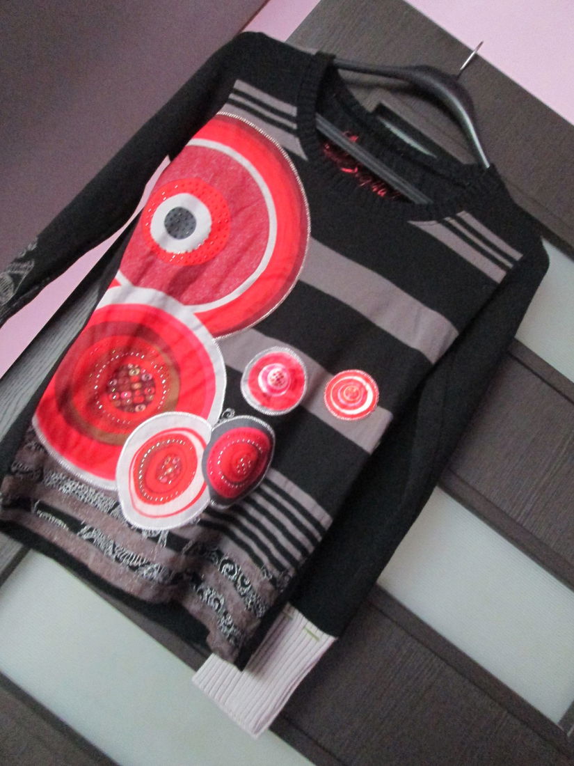 bluza colorata Desigual dame XS