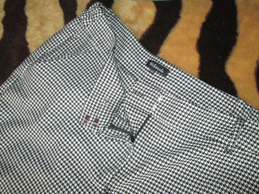 pantaloni pepit dame 48