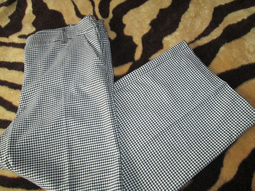 pantaloni pepit dame 48