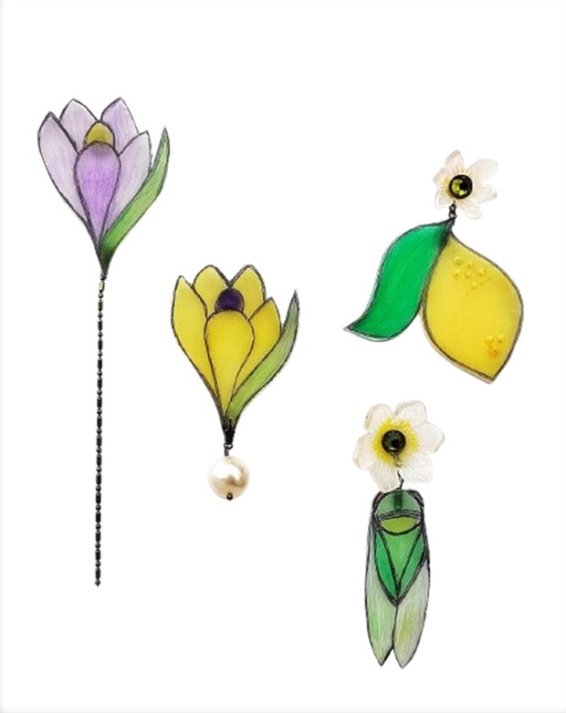 BROSE BRANDUSE - CICADA - LAMAIE - Colectia Flori si Vitralii