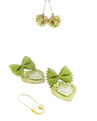 CERCEI FARFALLE PASTA POP 3 in1, Handmade Bijuterii Unicat LIL.LU.BIJOUX