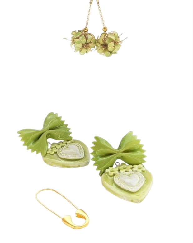 CERCEI FARFALLE PASTA POP 3 in1, Handmade Bijuterii Unicat LIL.LU.BIJOUX