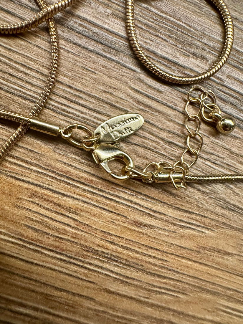 COLIER DEOSEBIT MASSIMO DUTTI NOU ,AMBALAJ ORIGINAL