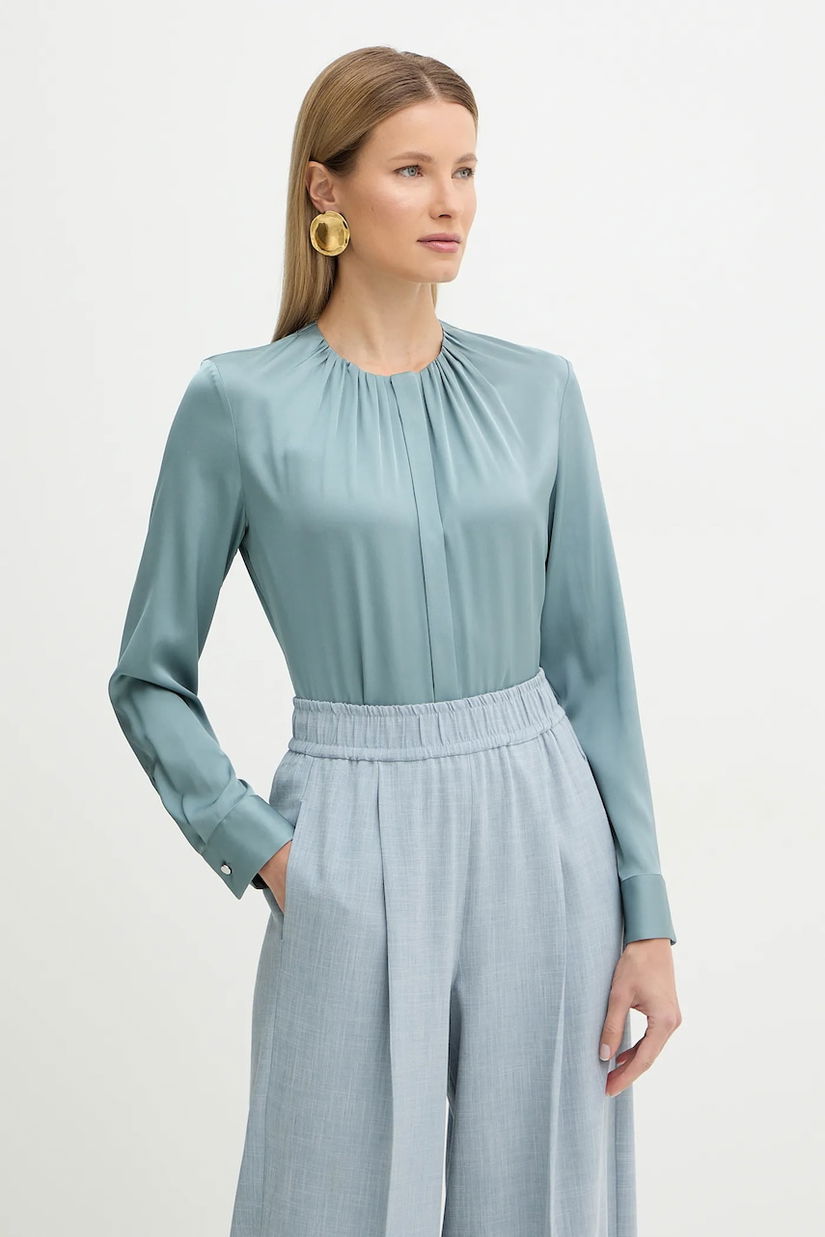 BOSS cămașă de mătase