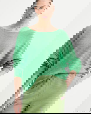 American Vintage pulover din amestec de lână PULL ML COL BATEAU