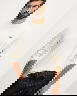 Lacoste pulover de bumbac