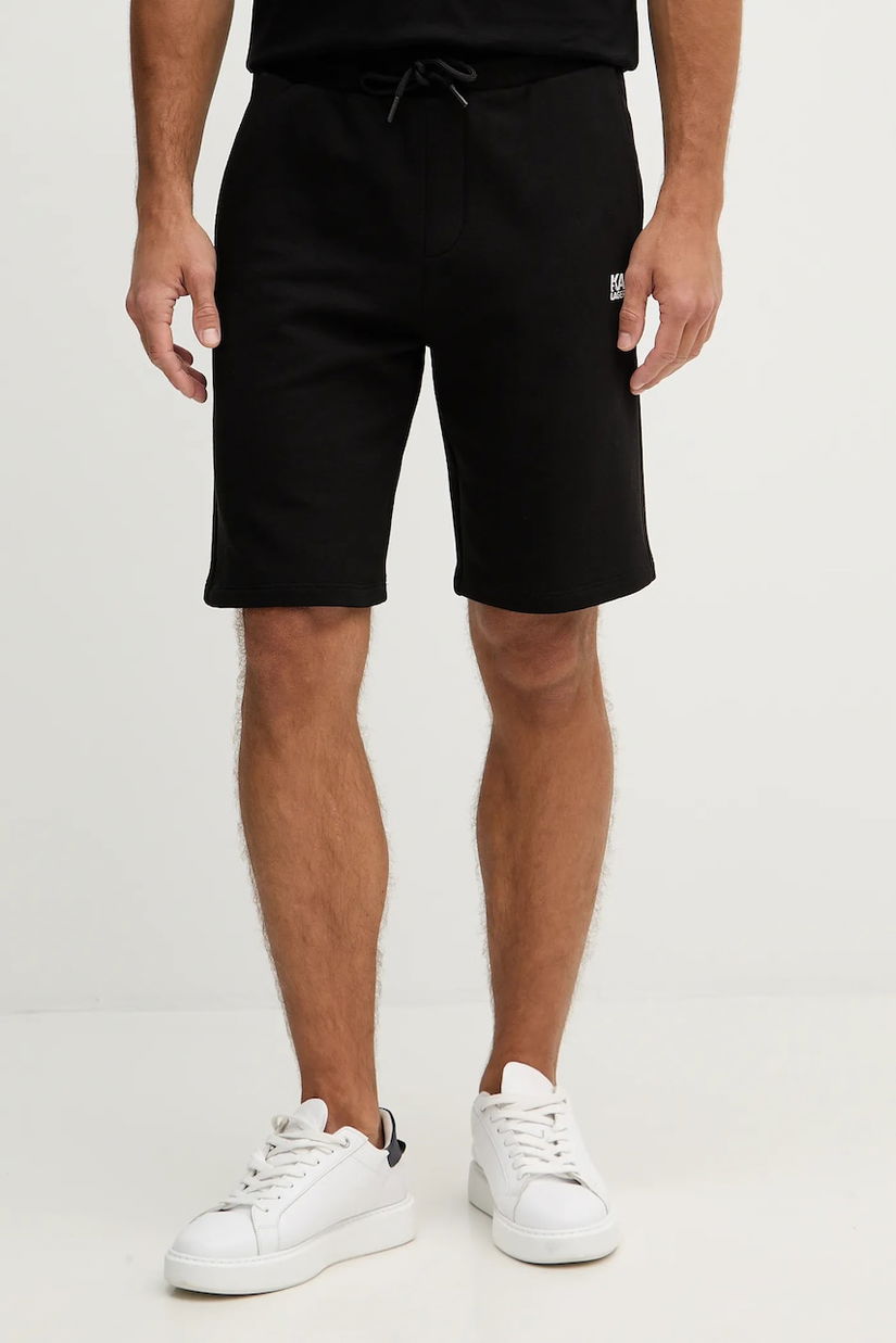 Karl Lagerfeld pantaloni scurți din bumbac