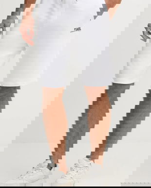 Karl Lagerfeld pantaloni scurți din bumbac