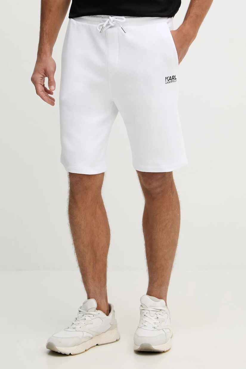 Karl Lagerfeld pantaloni scurți din bumbac