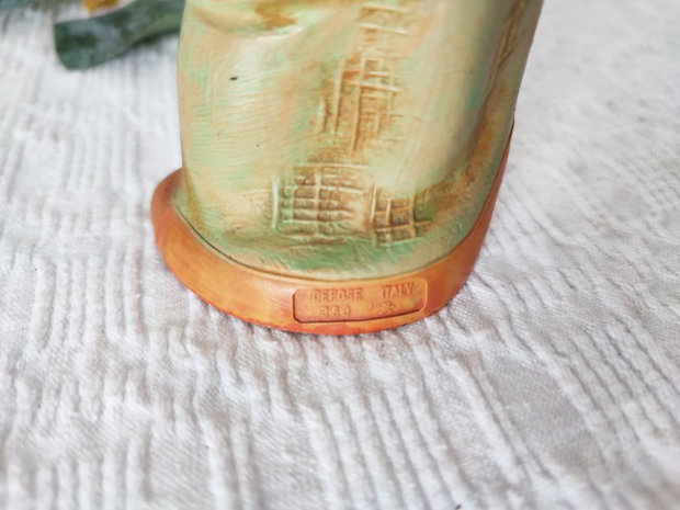 Statuetă vintage Înger cu vioară Depose Italy