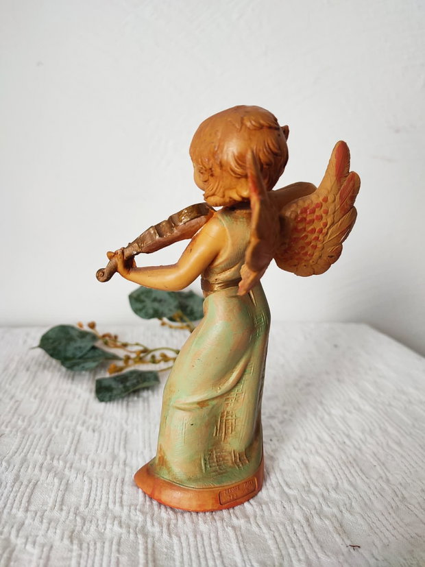 Statuetă vintage Înger cu vioară Depose Italy