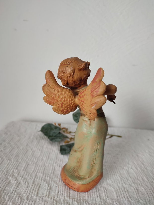 Statuetă vintage Înger cu vioară Depose Italy