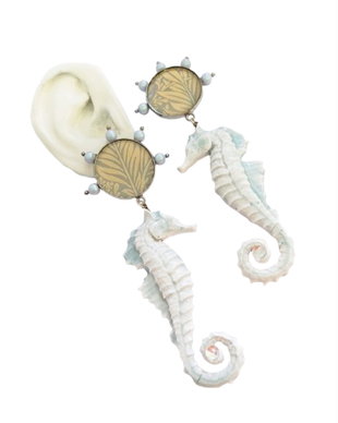 CERCEI CALUTI DE MARE Baby Blue  Inspirati  de Adâncurile Oceanului