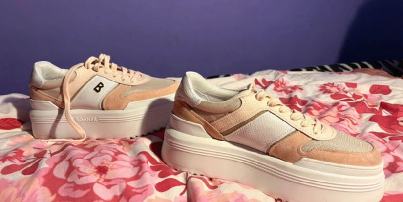 sneakeri Bogner New York brick/white