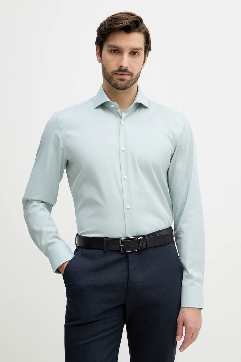 BOSS cămașă din bumbac H-HANK-SP-B1-C1-261