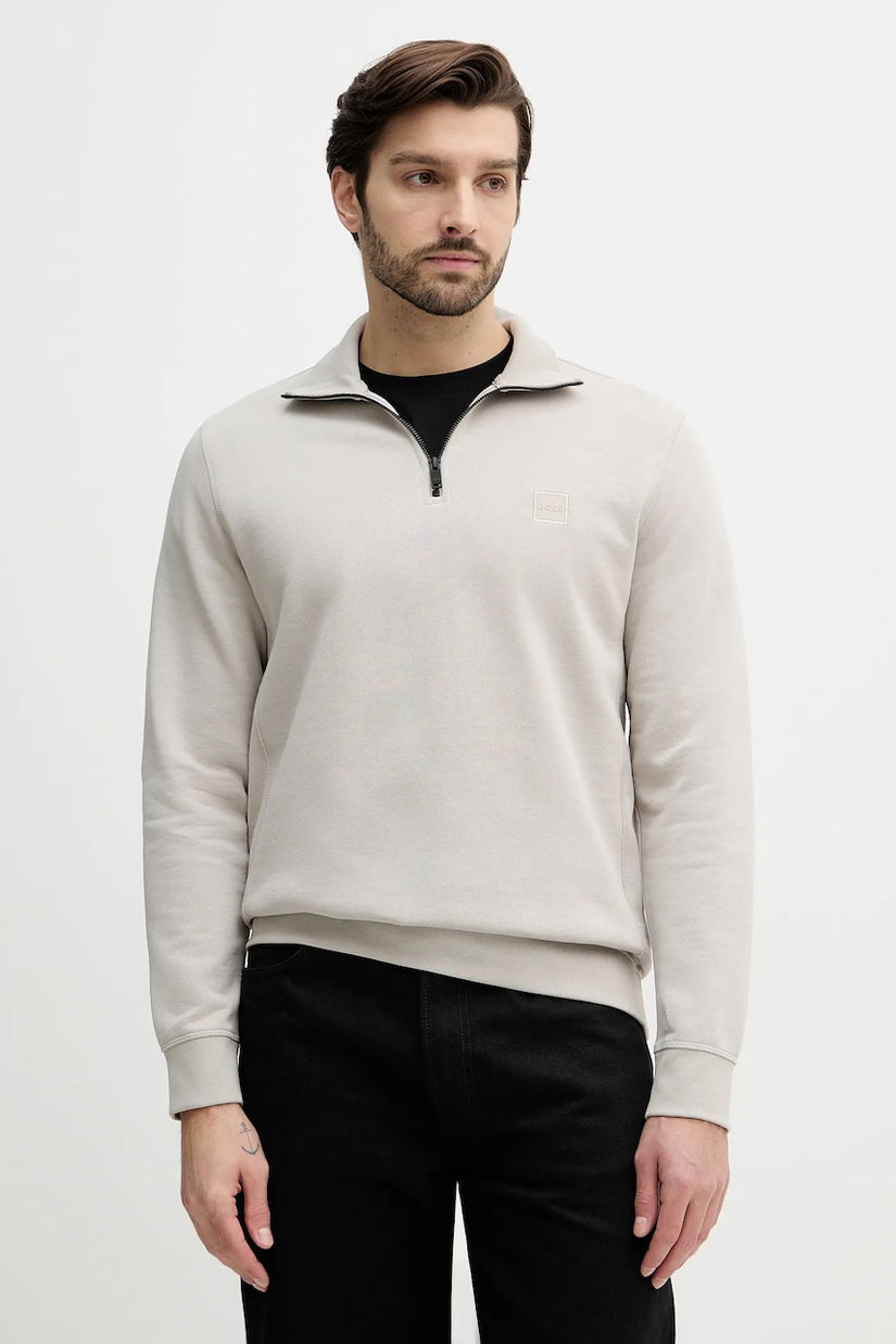 BOSS hanorac de bumbac BOSS CASUAL