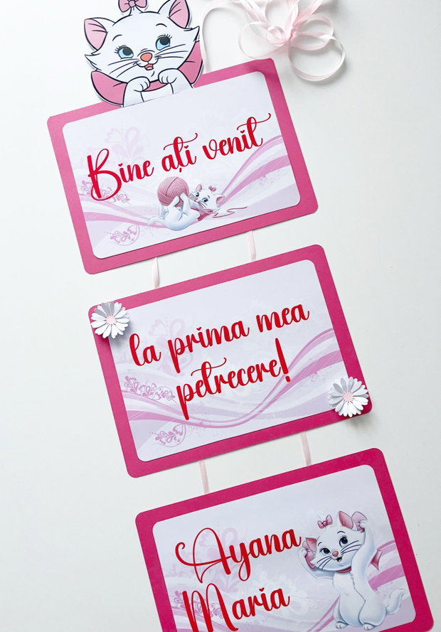 Banner Bine ați venit! - Pisicuța Marie