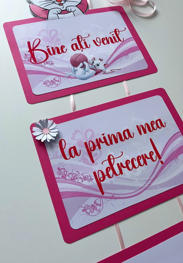 Banner Bine ați venit! - Pisicuța Marie