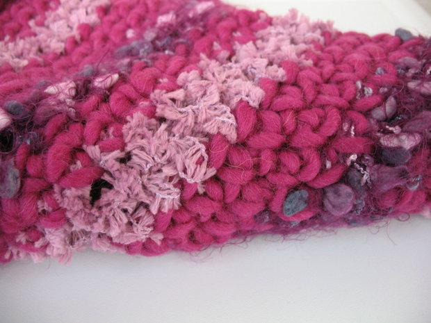 Guler/fular/accesoriu crosetat