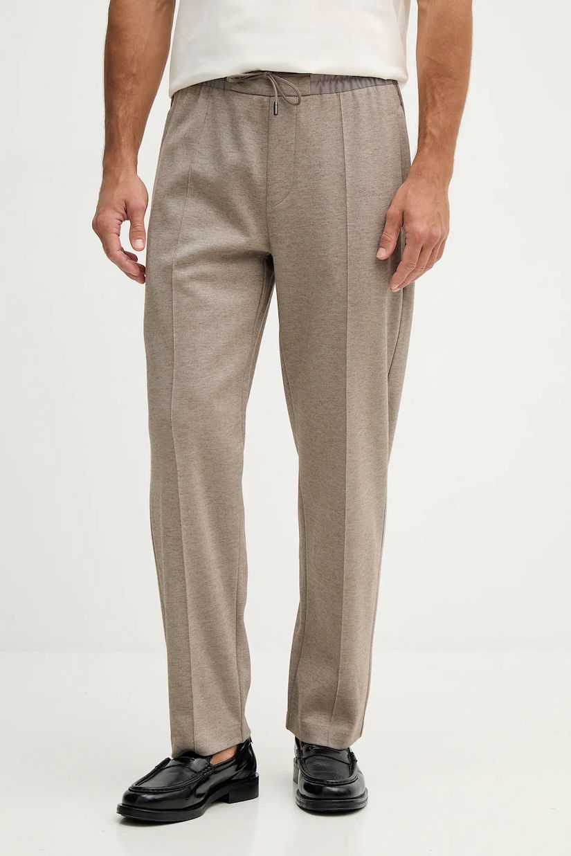 BOSS pantaloni cu adaos de lână C-Levete 242_AM