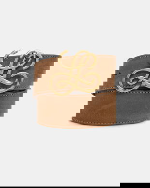 Luisa Spagnoli curea de piele Dantesco