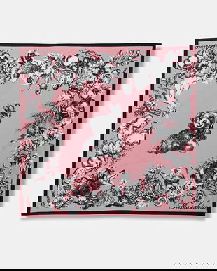 Moschino eșarfă de mătase