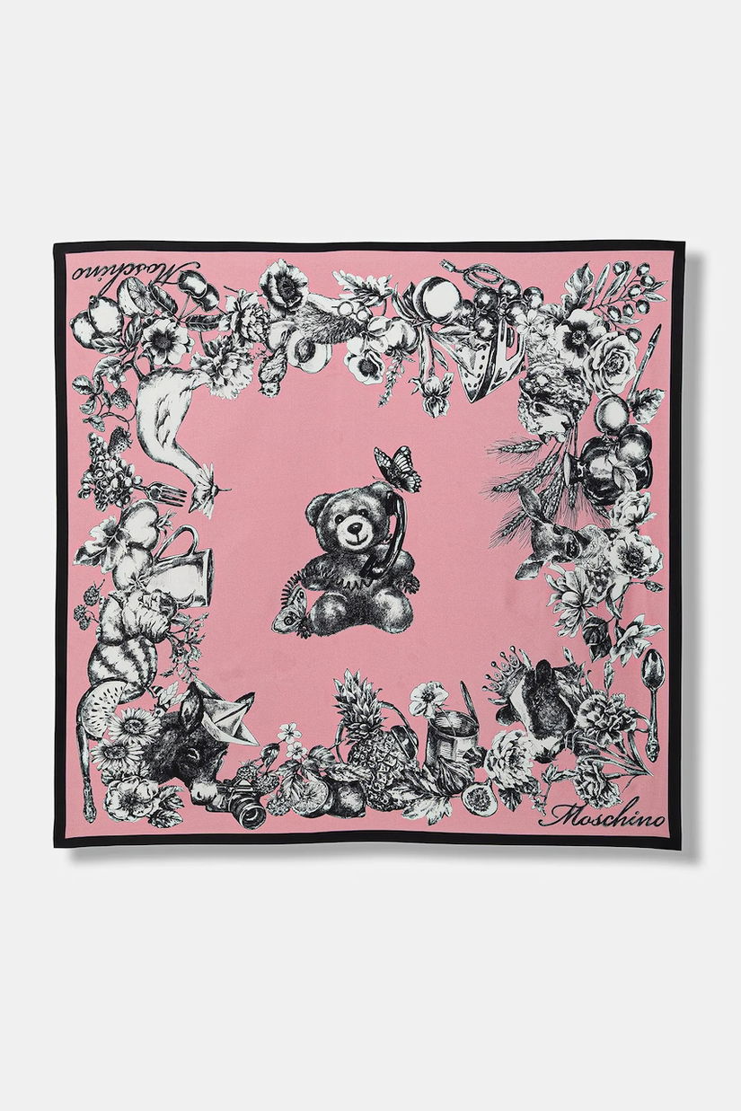 Moschino eșarfă de mătase