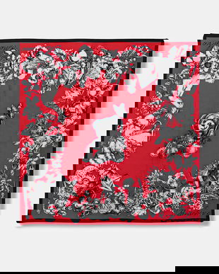 Moschino eșarfă de mătase