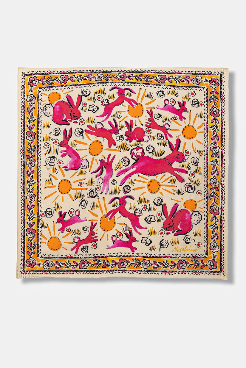 Moschino eșarfă de mătase