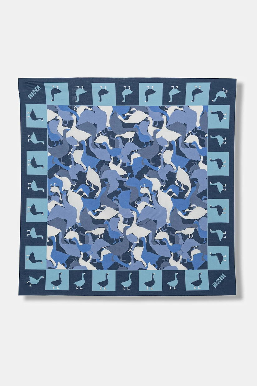 Moschino eșarfă de bumbac