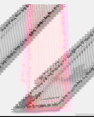 Moschino eșarfă cu mătase