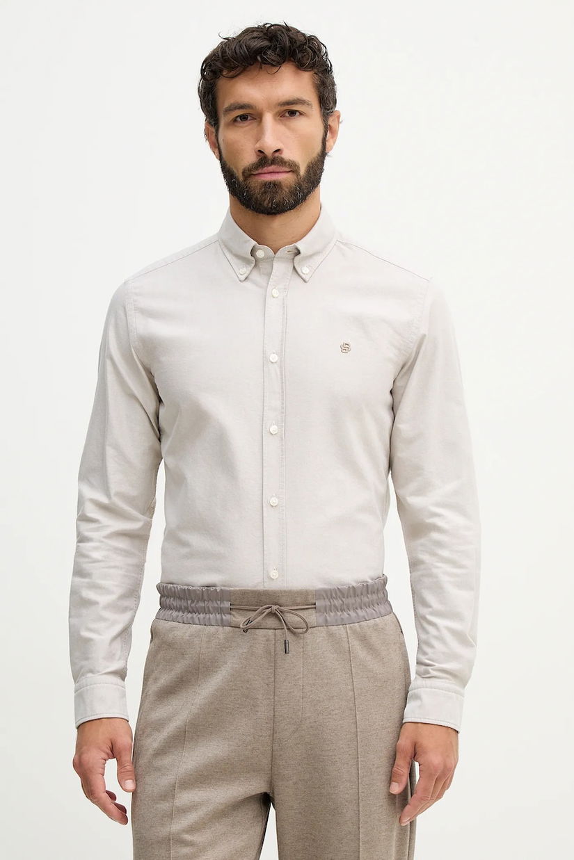 BOSS cămașă din bumbac H-ROAN-BD-E-C1-261