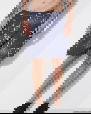 Aries pantaloni scurti de baie Graveyard Board Short