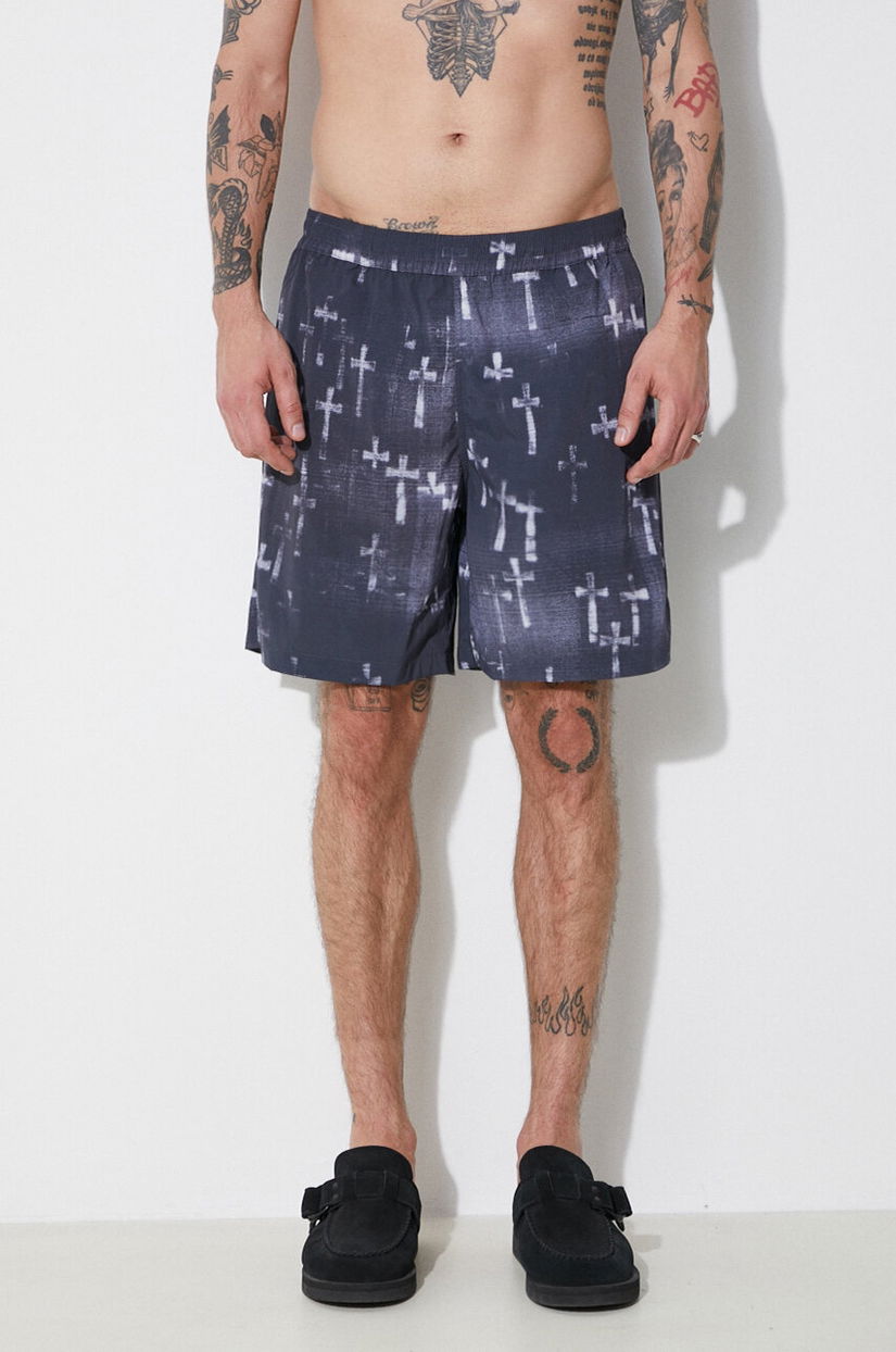 Aries pantaloni scurti de baie Graveyard Board Short