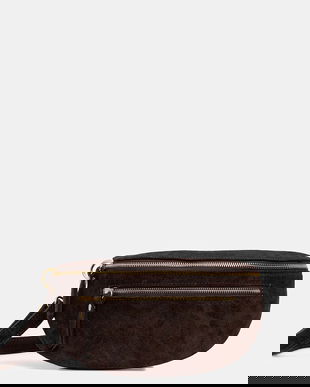 Answear.LAB geantă de piele întoarsă