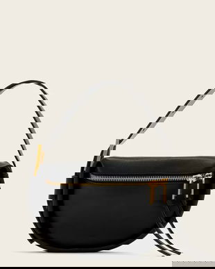 AllSaints poșetă de piele