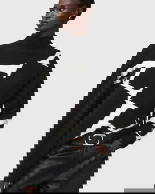 AllSaints pulover din amestec de lână A STAR