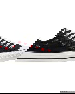 Tenisi unisex Converse Chuck Taylor All Star Valentine Day A13651C, 41, Negru