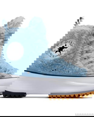 Pantofi sport unisex Converse Run Star Hike A13381C, 37, Albastru