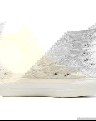 Tenisi unisex Converse Chuck Taylor All Star Lift Platform Textured Material A13523C, 37.5, Bej