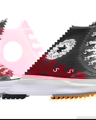 Pantofi sport unisex Converse Run Star Hike A12598C, 37.5, Rosu