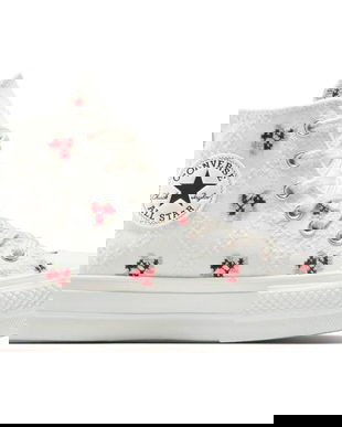 Tenisi unisex Converse Chuck Taylor As Lift A13659C, 37, Alb