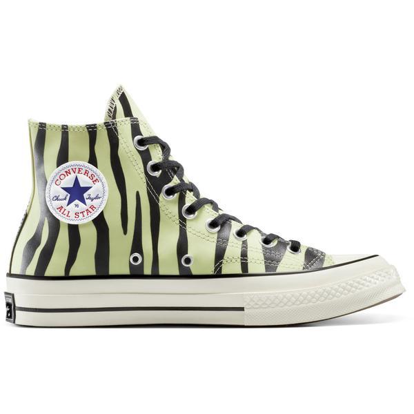 Tenisi unisex Converse Chuck 70 Glow-In-The-Dark Zebra Print A15032C, 37.5, Verde