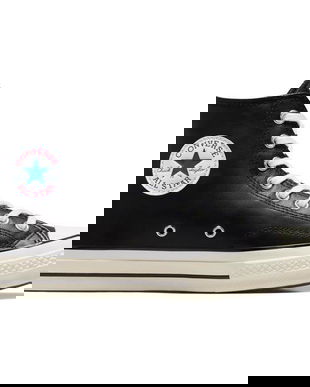 Tenisi unisex Converse Chuck 70 Leather A07200C, 42, Negru