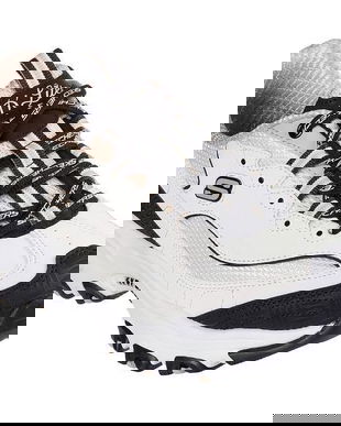 Pantofi sport femei Skechers D Lites-retro Rewind 150536-NTBK, 36.5, Alb