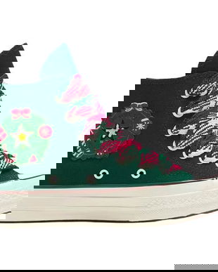 Tenisi unisex Converse A12455C, 44, Verde